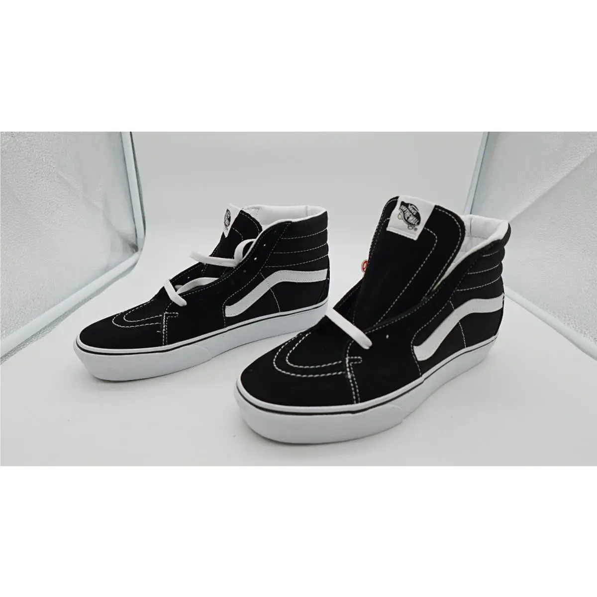 Vans shoes - Vans Chain Sk8‑Hi Platform 2.0 - Black 4