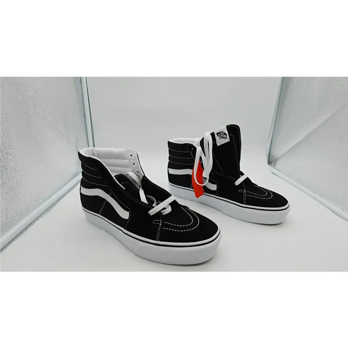 Vans shoes - Vans Chain Sk8‑Hi Platform 2.0 - Black 6