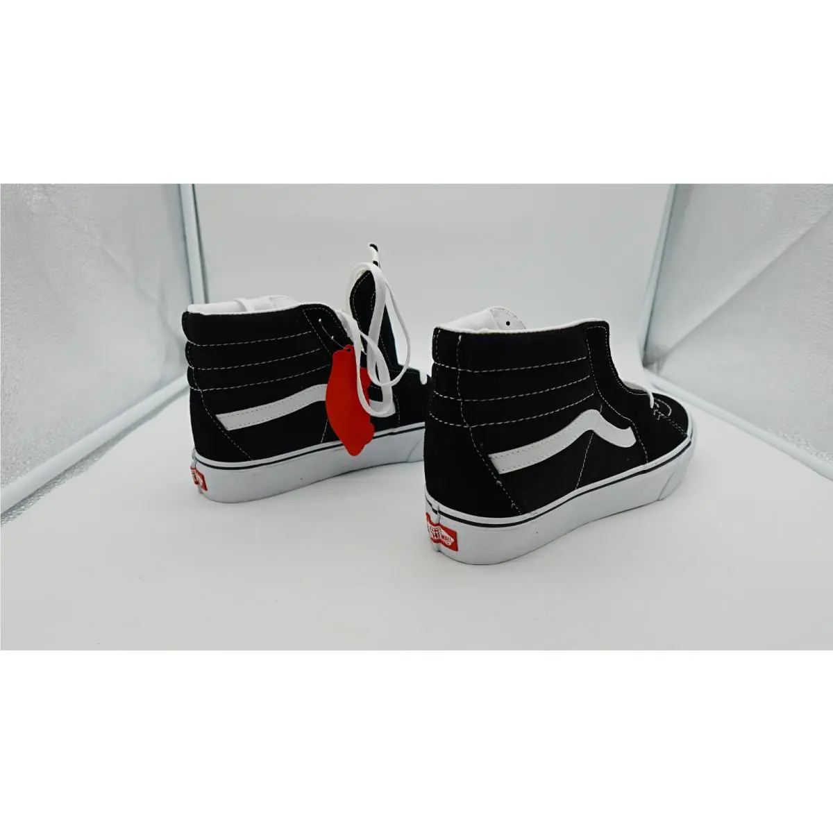 Vans shoes - Vans Chain Sk8‑Hi Platform 2.0 - Black 7