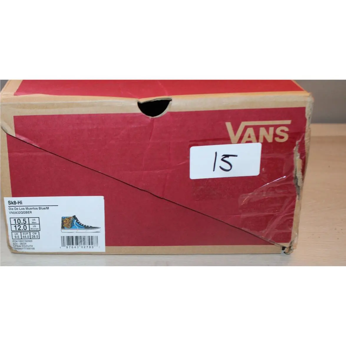 Vans shoes - Vans SK8-Hi - Blue 0