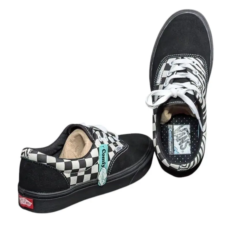 Vans shoes - VANS ComfyCush - ComfyCush - VN0A3WM9V9Y1 - Multicolor, Manufacturer: White, Black 9