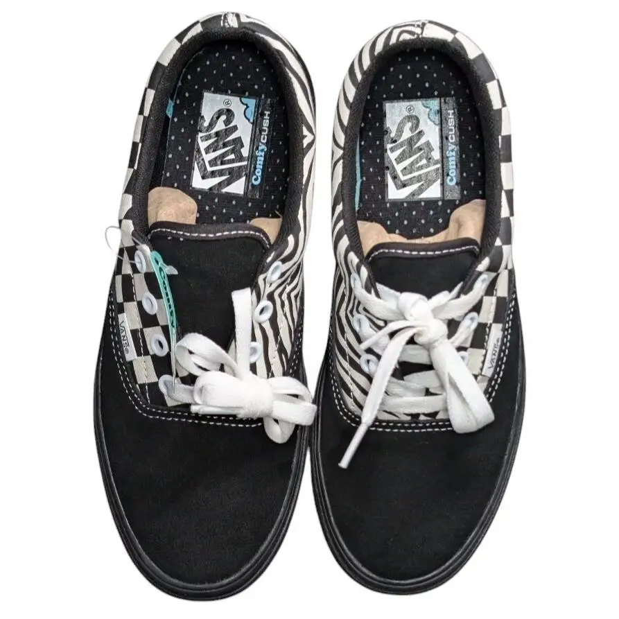 Vans shoes - VANS ComfyCush - ComfyCush - VN0A3WM9V9Y1 - Multicolor, Manufacturer: White, Black 10