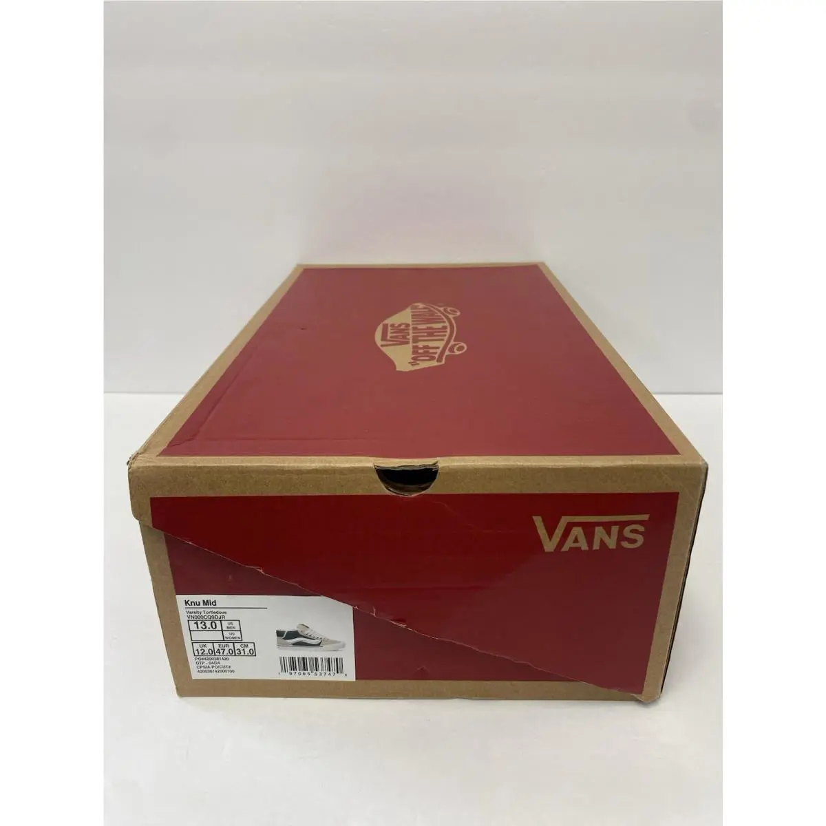 Vans shoes - VANS Knu Skool - Knu Skool - Tan, Manufacturer: Red 5