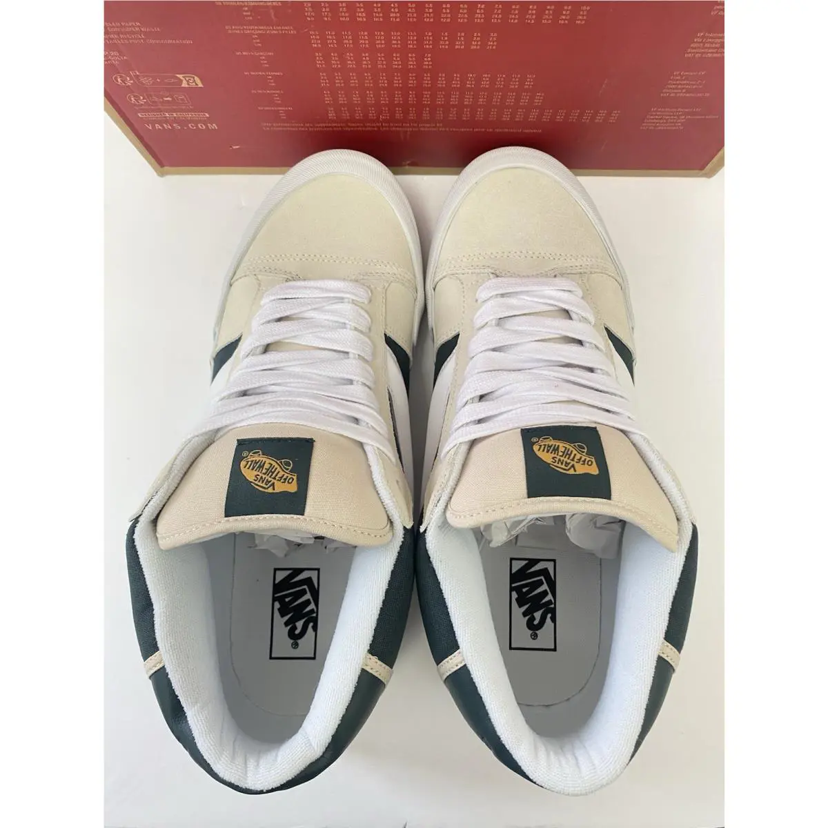 Vans shoes - VANS Knu Skool - Knu Skool - Tan, Manufacturer: Red 1