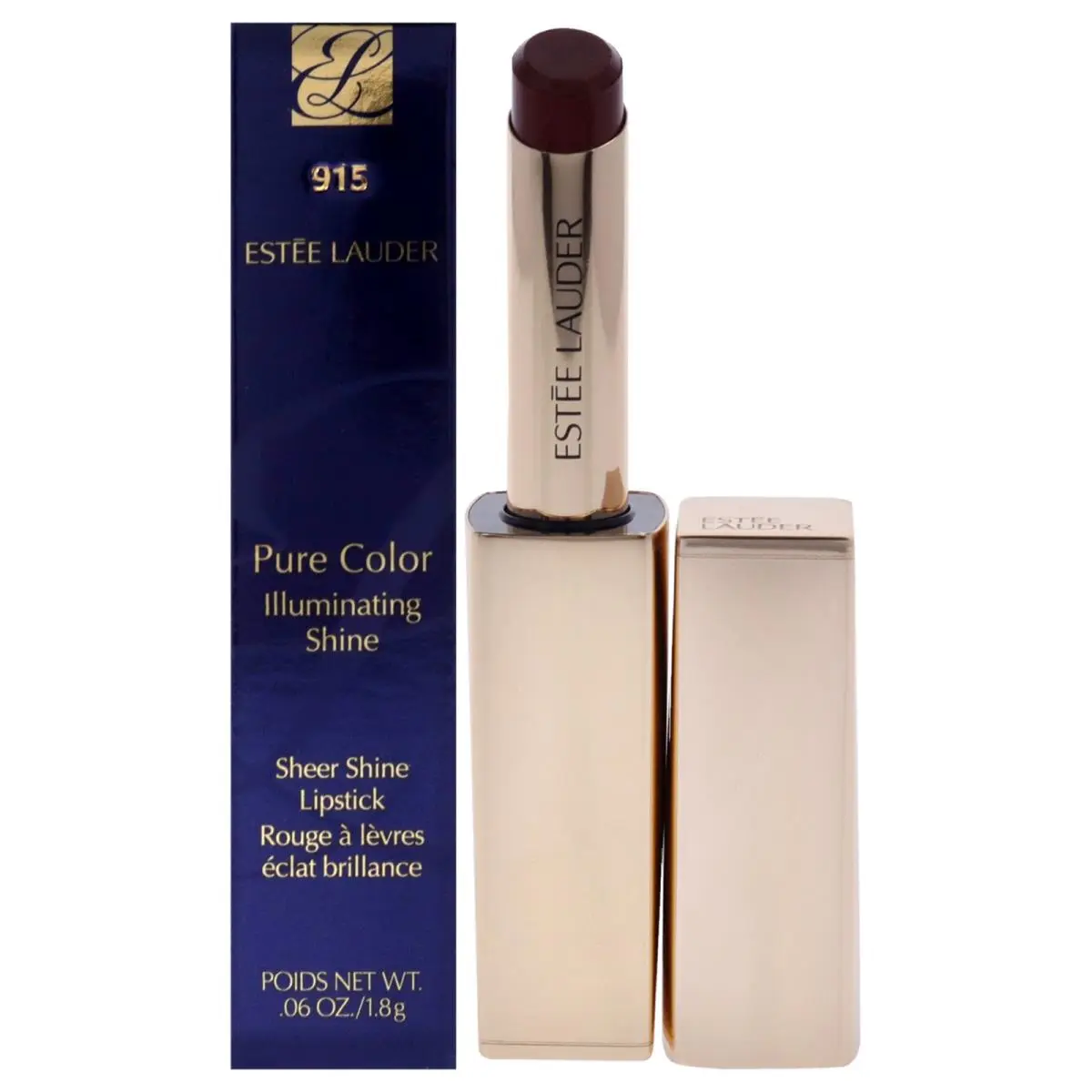 3 Pack Pure Color Illuminating Lipstick - 915 Royalty by Estee Lauder - 0.06 oz