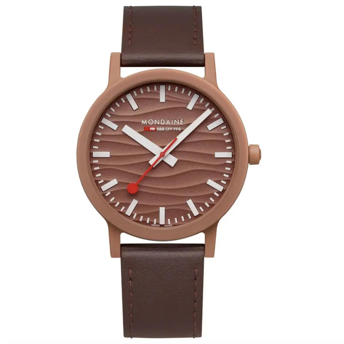 MS1.41170.LTV Essence Mocha Mouse Limited 41 mm Quartz Wrist Watch by Mondaine