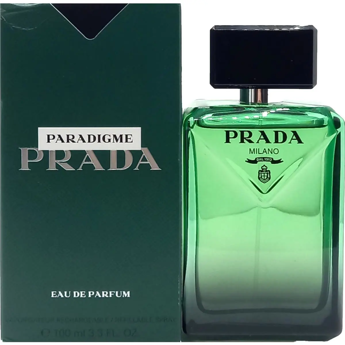 Prada Paradigme Eau DE Parfum Spray For Men 3.3 Oz / 100 ml