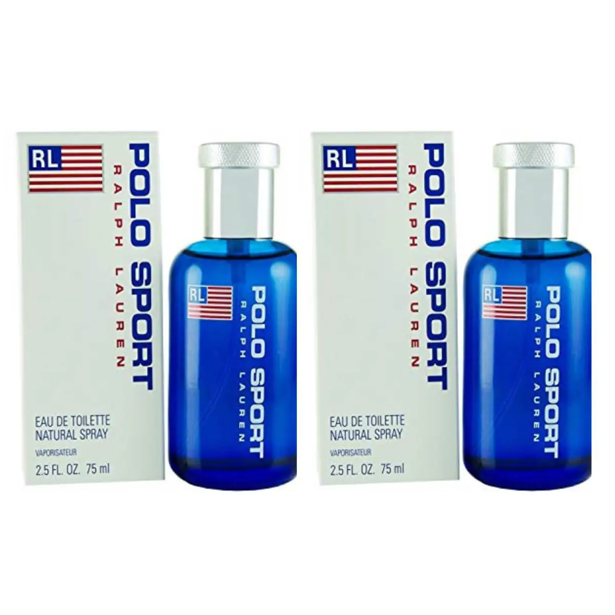 Polo Sport By Ralph Lauren For Men 2.5 Fl Oz Edt 2 Pack
