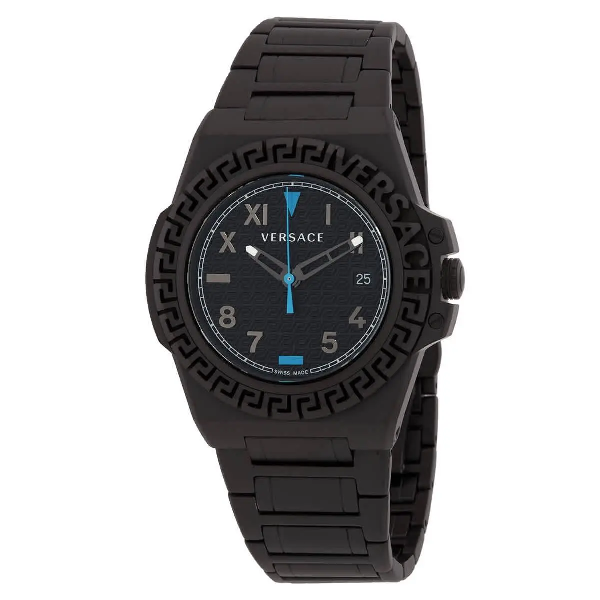 Versace VE3I00622 Greca Reaction Black Dial 44 mm Men`s Watch