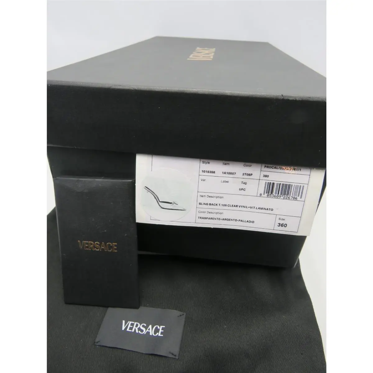 Versace shoes - 1015356 - 1015356 - Silver (UPC: 8056204696077) 9