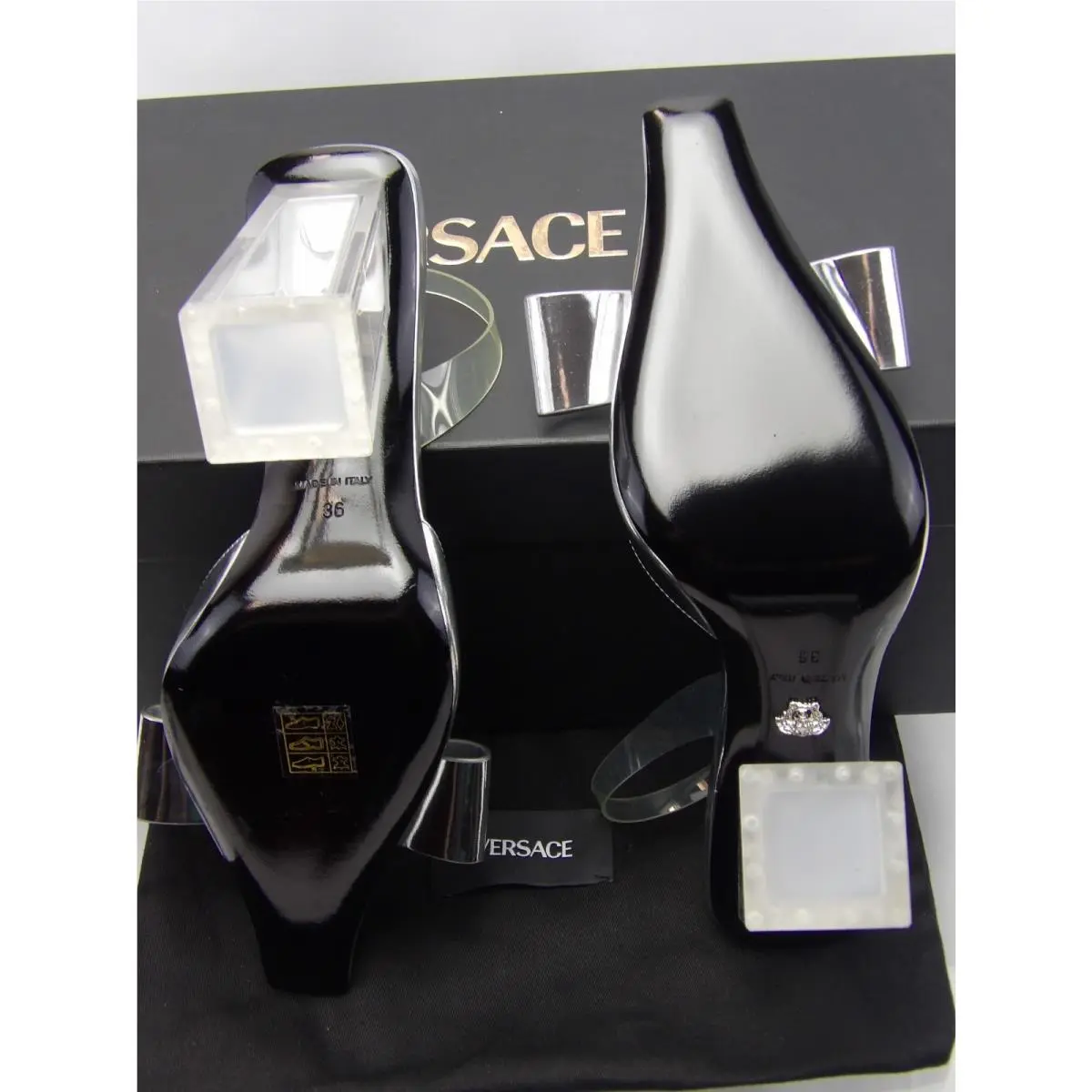 Versace shoes - 1015356 - 1015356 - Silver (UPC: 8056204696077) 7