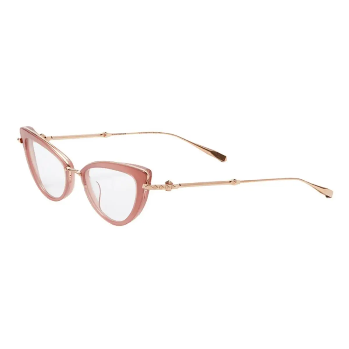 Valentino VLX-123 B Cat Eye Powder Pink/gold 51 mm Women`s Eyeglasses Frame