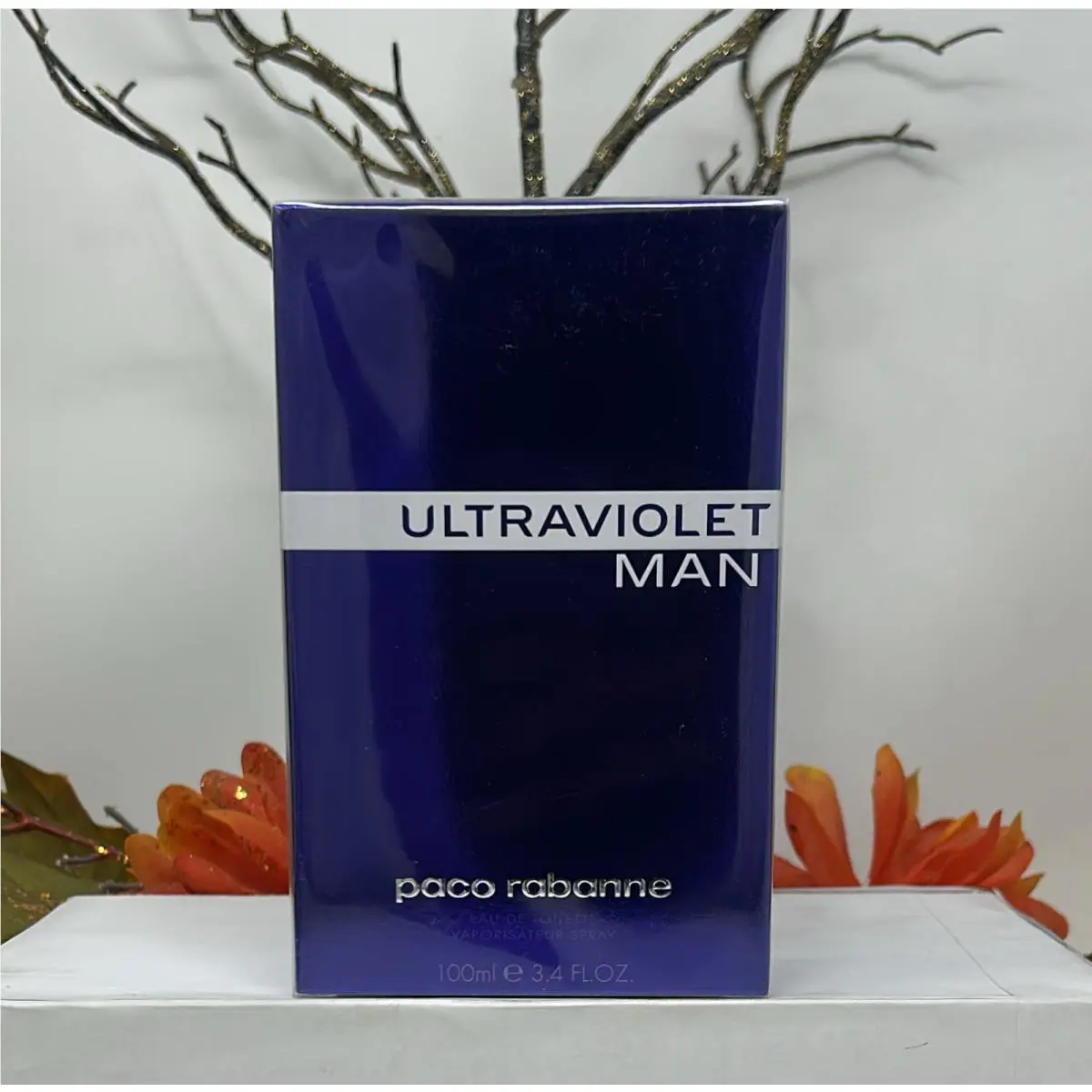Paco Rabanne Ultraviolet 3.4oz Eau de Toilette Oriental Woody Cologne For Men