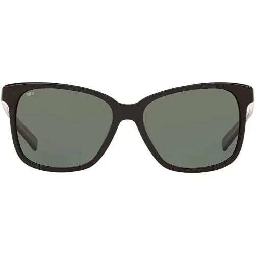 Costa May Polarized Sunglasses Series - Frame: Tortoise, Lens: Rose Gradient, Frame | Lens | Material: Sand. | Copp. Silv. Mirr. | 580G - Polarized Glass