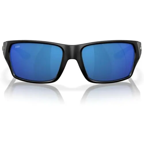 Costa Tailfin Sunglasses Series - Frame: Red Sky, Lens: Sunrise Silver Mirror, Frame | Lens | Material: Matte Black | Blue Mirror | 580G - Polarized Glass