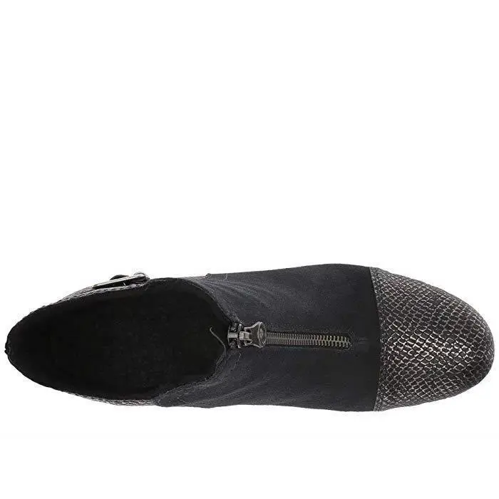 Rieker shoes - 70581-90  Sarah 81 - Sarah - Black + silver flakes (UPC: 644403512960) 4