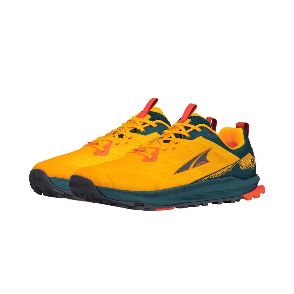 Altra shoes - Altra Lone Peak 9 - Lone Peak - AL0A85PG - Green/Orange 7