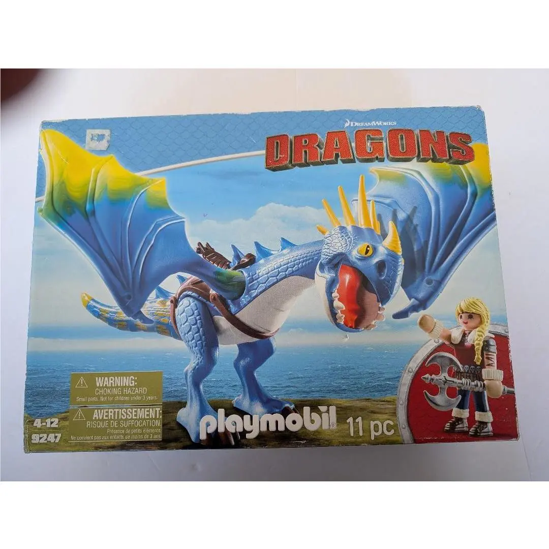 Playmobil How to Train Your Dragon Astrid Stormfly 9247 - See Pictures
