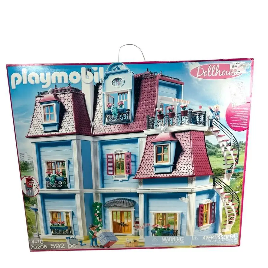 Playmobil Dollhouse 70205 Playset 592 Pieces Recommended Age Range 4-10 Years