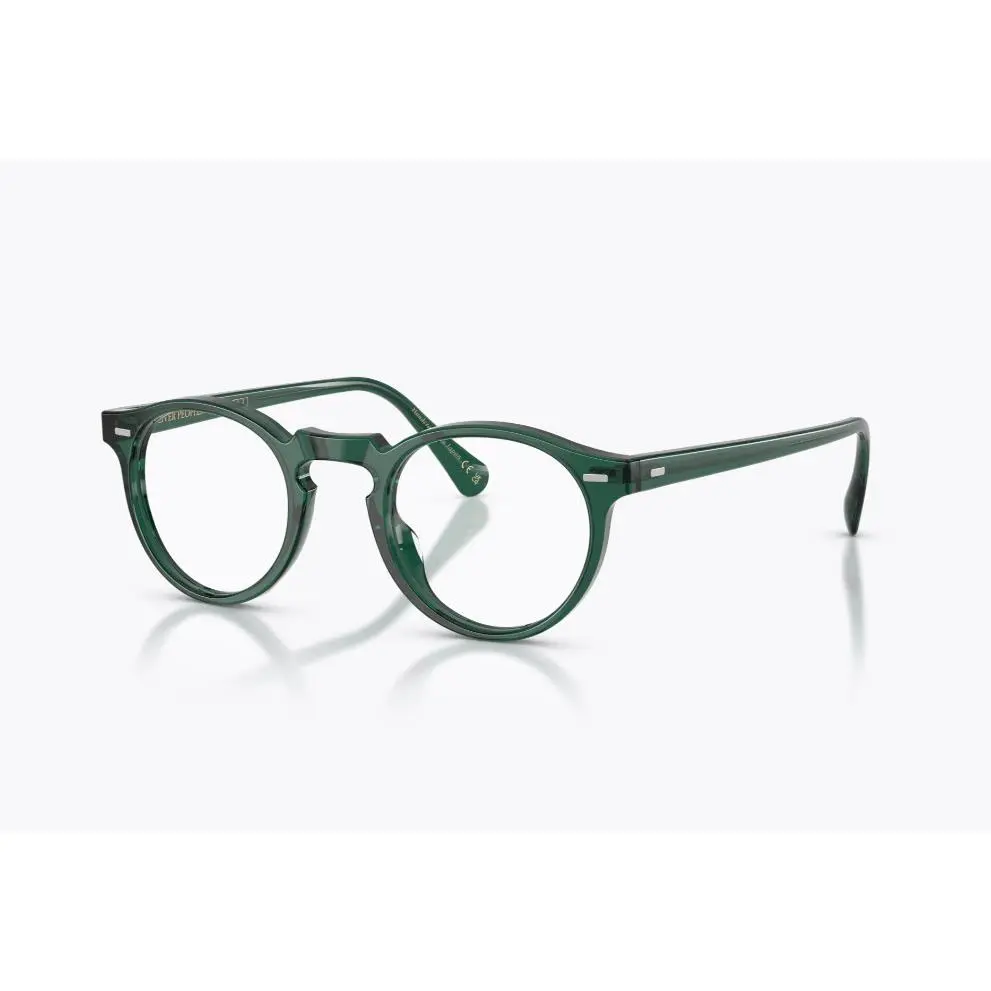 Oliver Peoples Eyeglass Frames Gregory Peck OV 5186 1763 Teal 47mm
