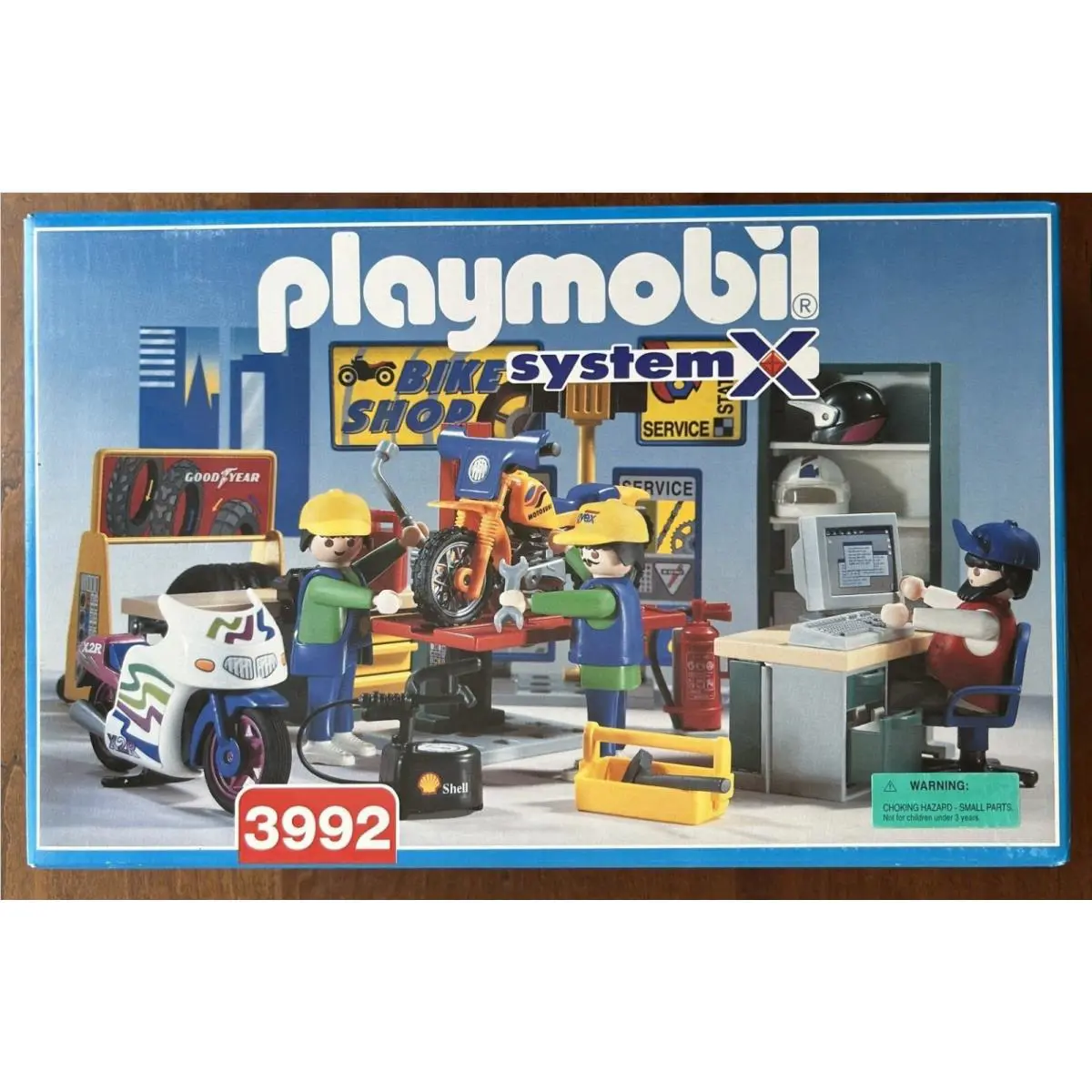 Playmobil 3992 Bike Shop - System X - in Box– 1997