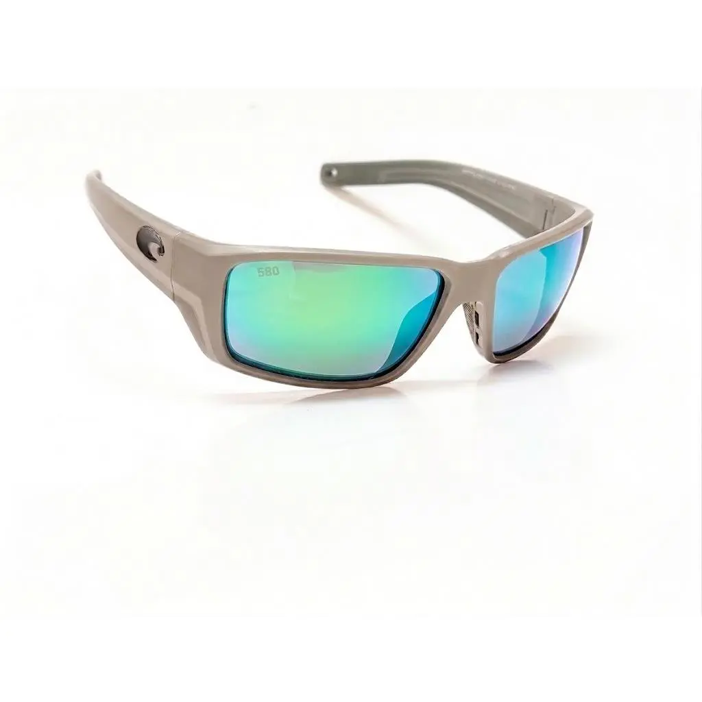 Costa Del Mar Fantail Pro Polarized Sunglasses Matte Olive Green 580 Glass Lens