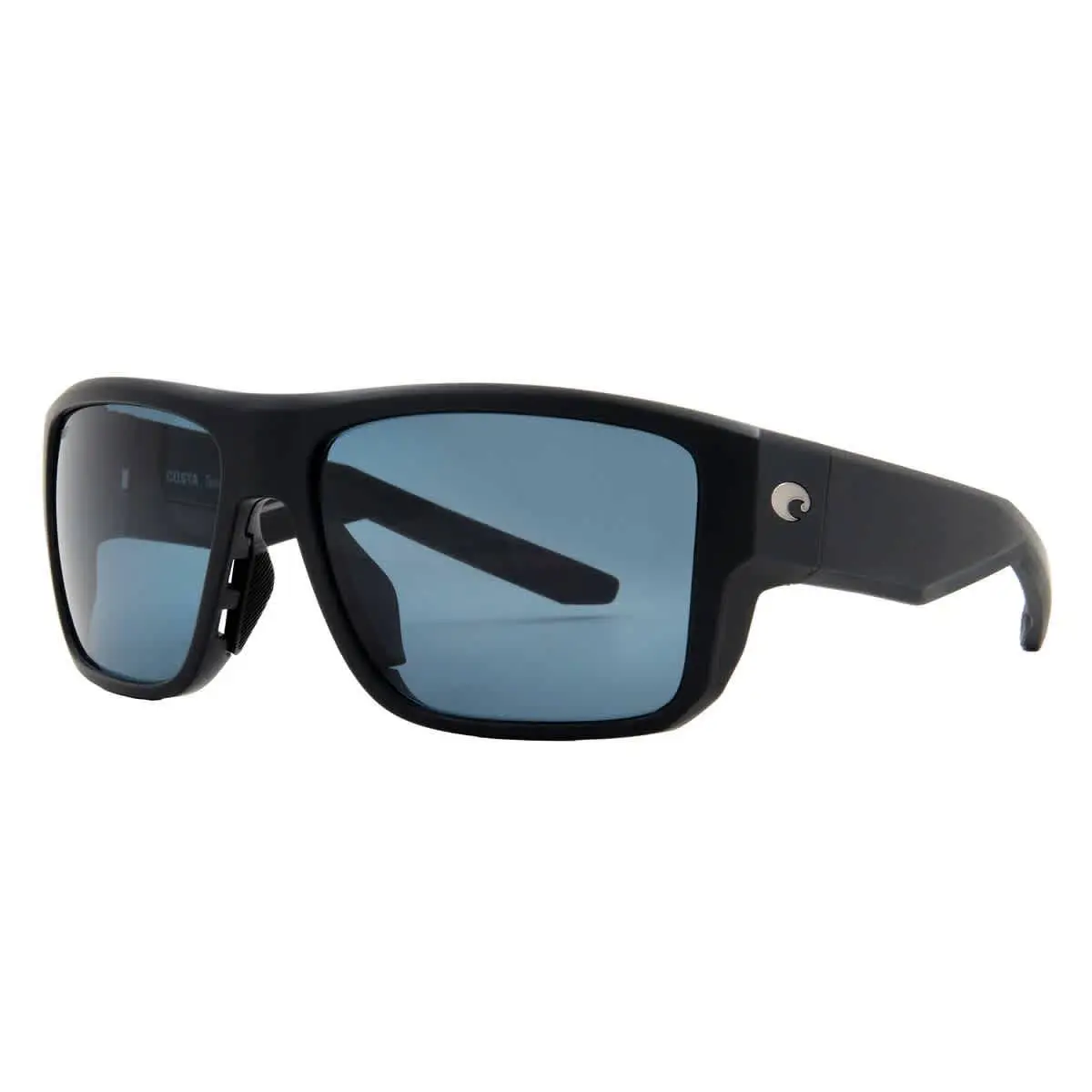 Costa Del Mar Taxman Grey Polarized Polycarbonate Square Men`s Sunglasses 6S9116