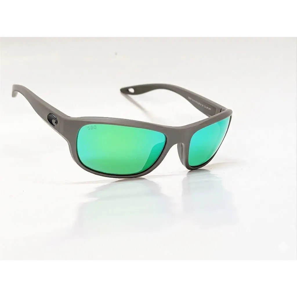 Costa Del Mar Clipperton Sunglasses Matte Olive Frame Green 580 Glass Lens