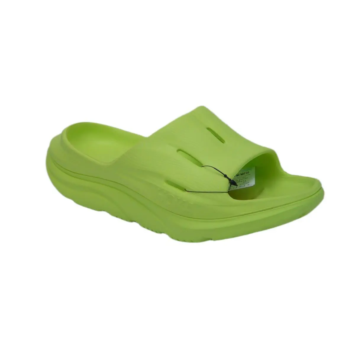 Hoka One One Ora Recovery Slide 3 Citrus Glow Women`s US 6 - Green