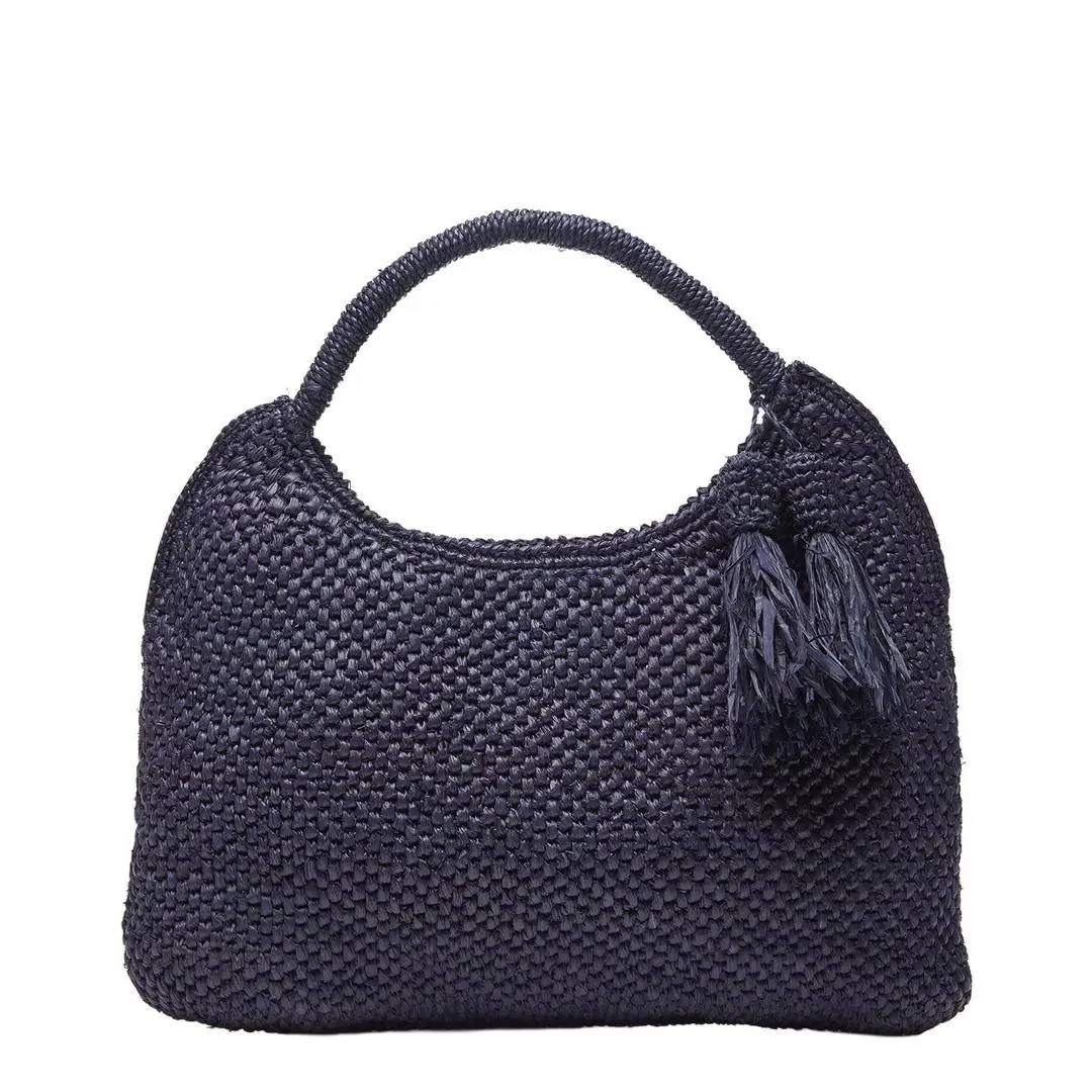 Mar Y Sol Anya Raffia Satchel Women`s Blue by Gucci