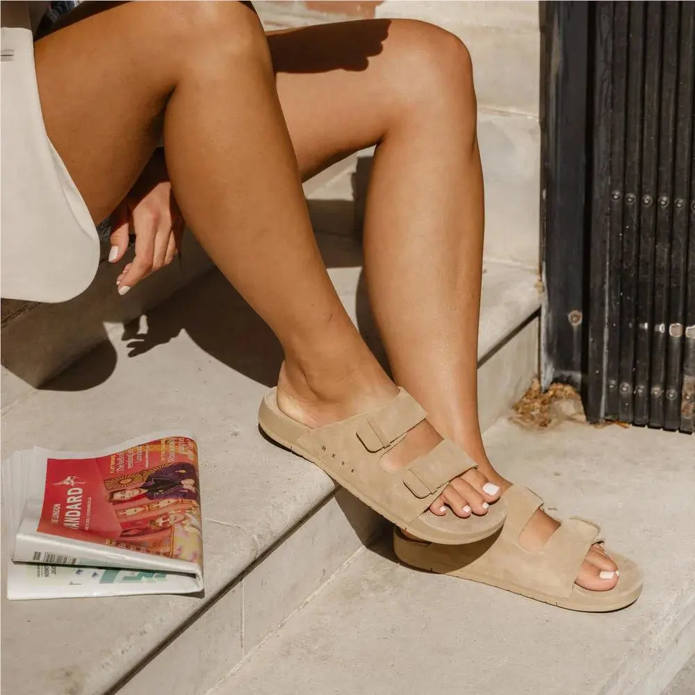 Reef Ojai Two Bar Womens Sandals Starfish - 8 Medium