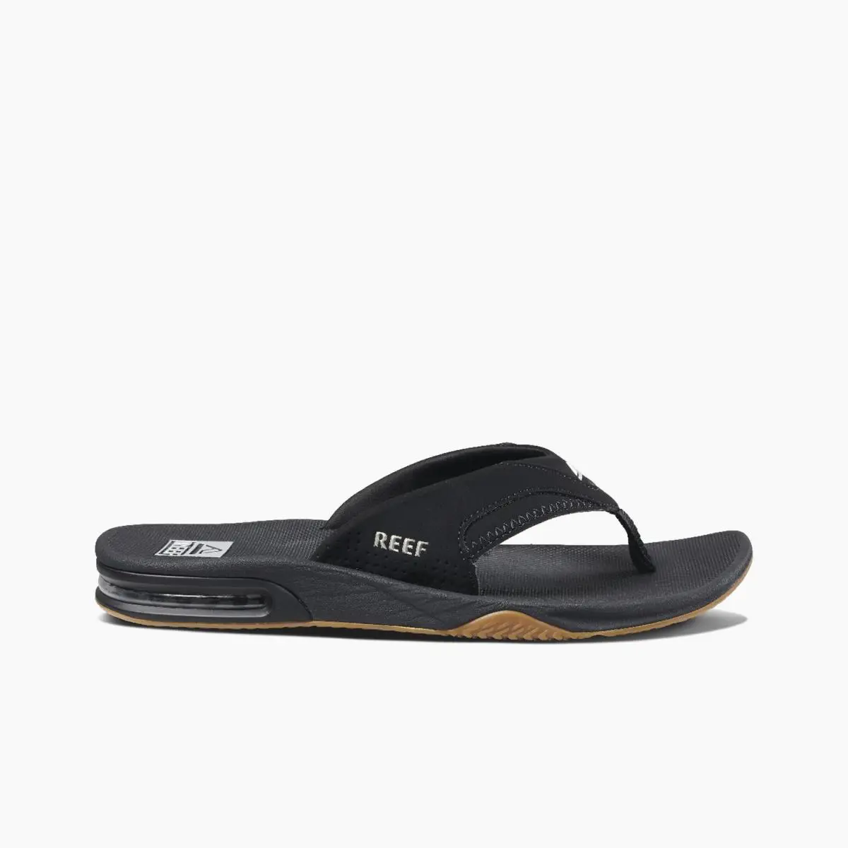 Reef Fanning Men`s Sandals Black/silver - 17 Medium