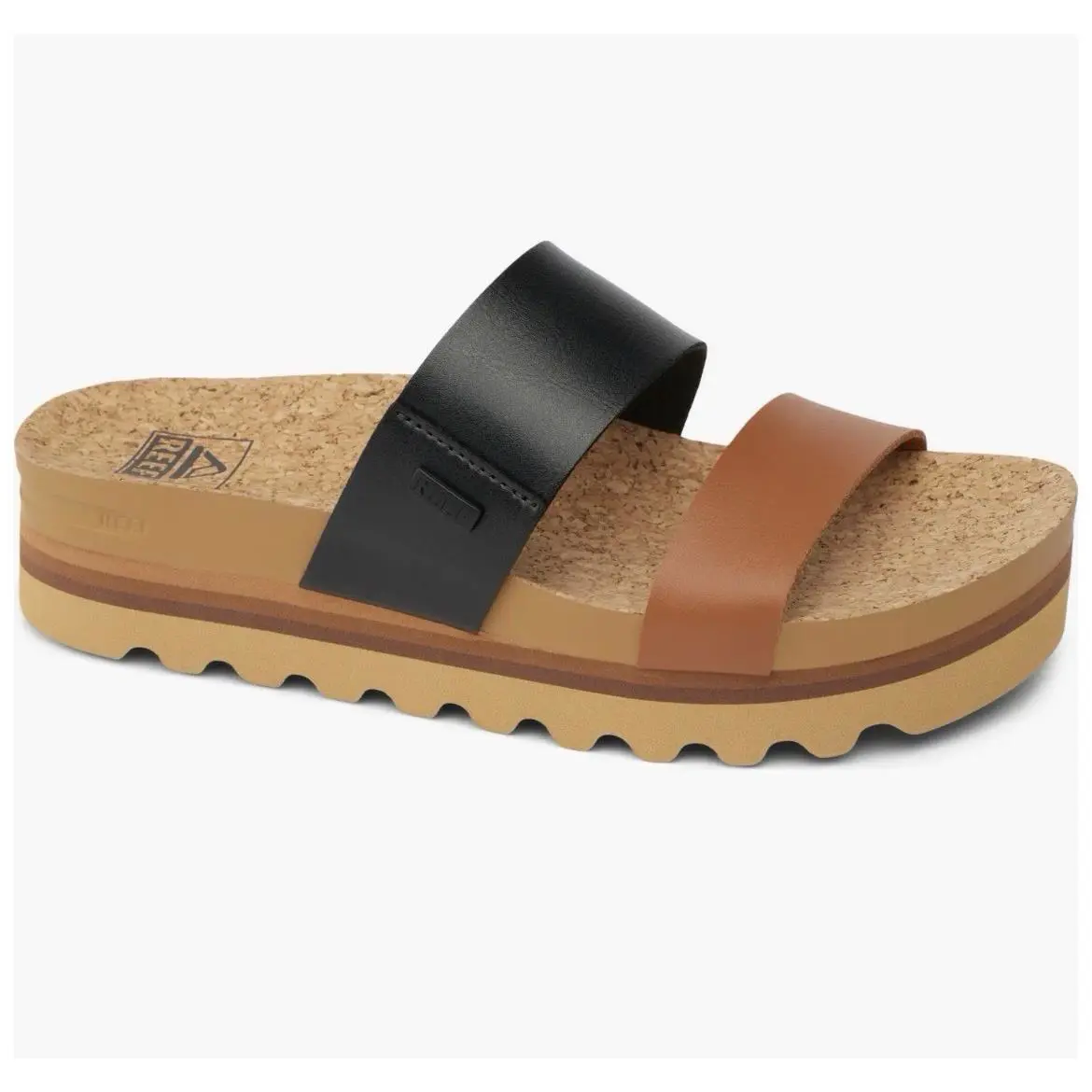 Reef Women’s Cushion Vista Hi Slide Sandals Size 9