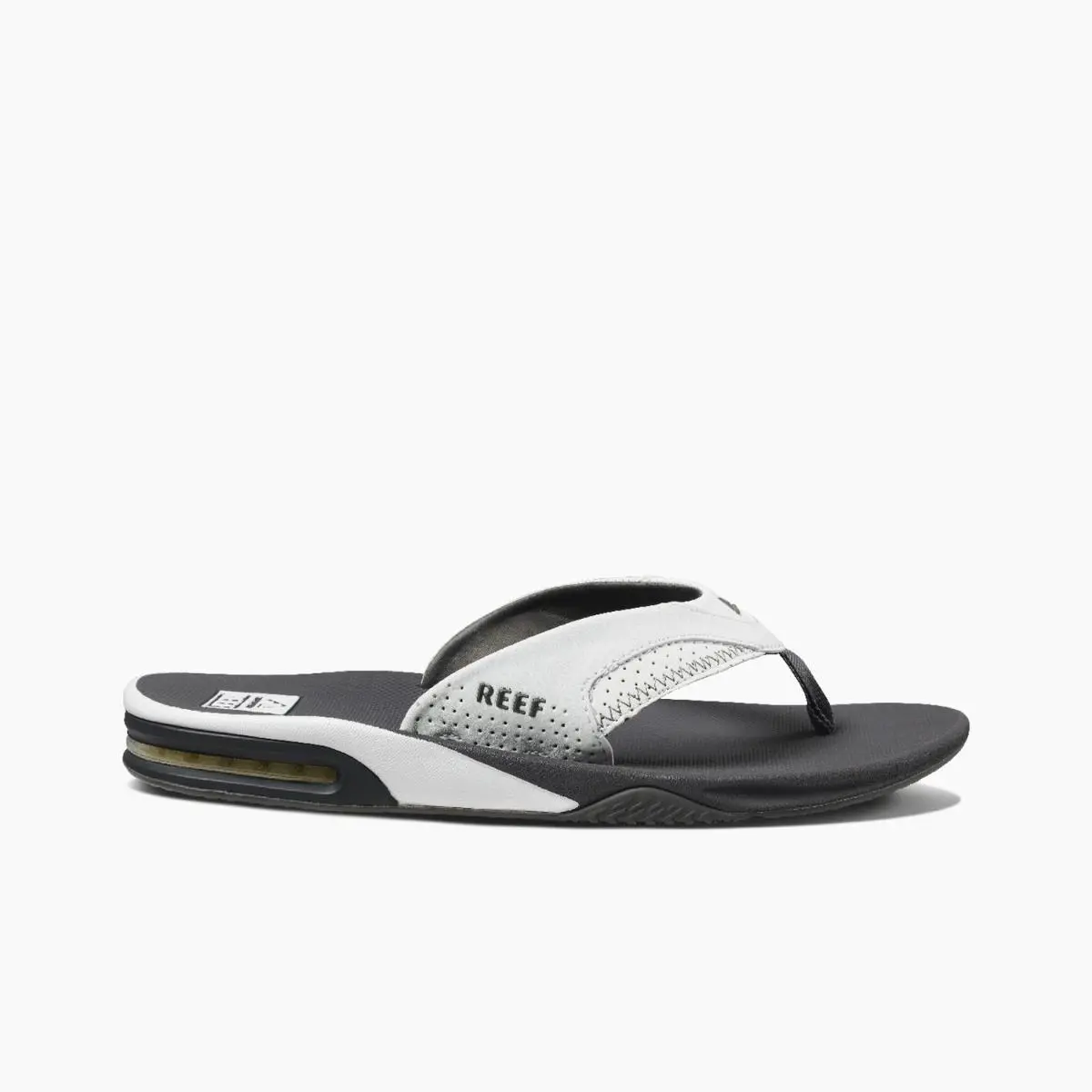 Reef Fanning Men`s Sandals Grey/white - 4 Medium