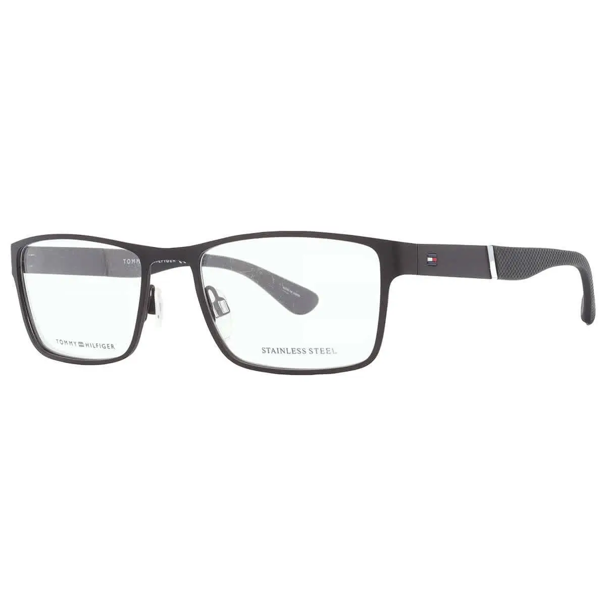 Tommy Hilfiger Demo Rectangular Men`s Eyeglasses TH 1543 0003 54 TH 1543 0003 54