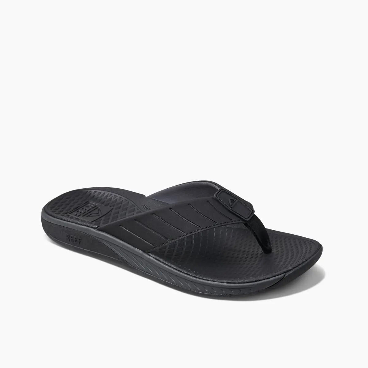 Reef The Deckhand Mens Water Friendly Sandals Black - 8 Medium