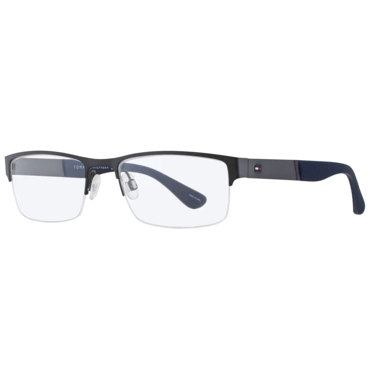 Tommy Hilfiger Demo Rectangular Men`s Eyeglasses TH 1524 0R80 52 TH 1524 0R80 52