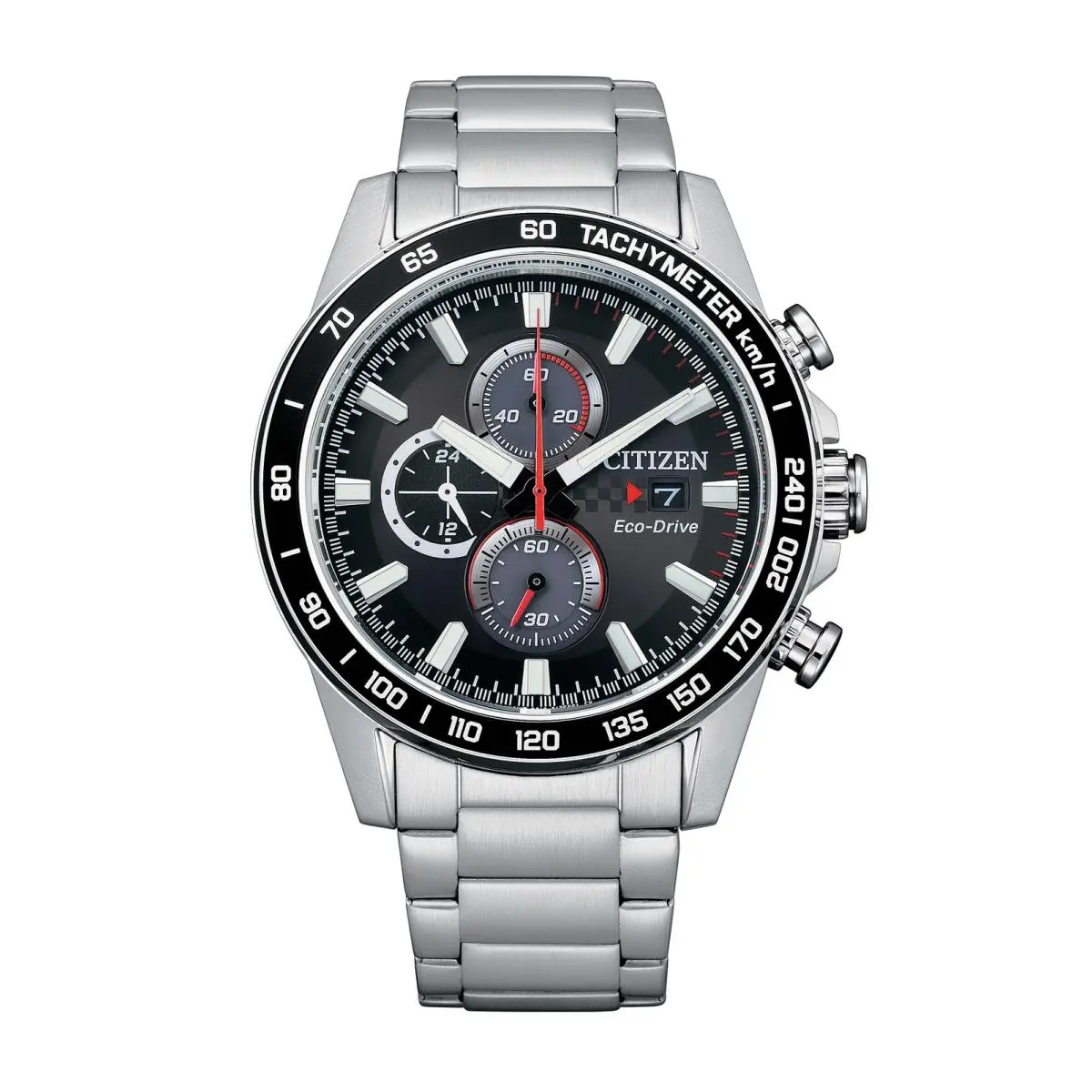 Men`s Brycen 44mm Eco-drive Chronograph Watch CA0780-52E by Citizen