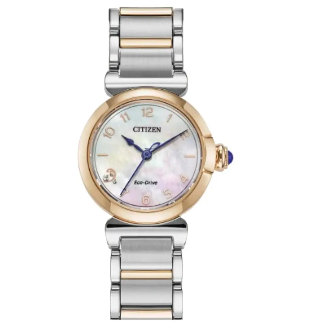 L Mae Two-tone Women`s Eco-drive Watch EM1136-87D by Citizen