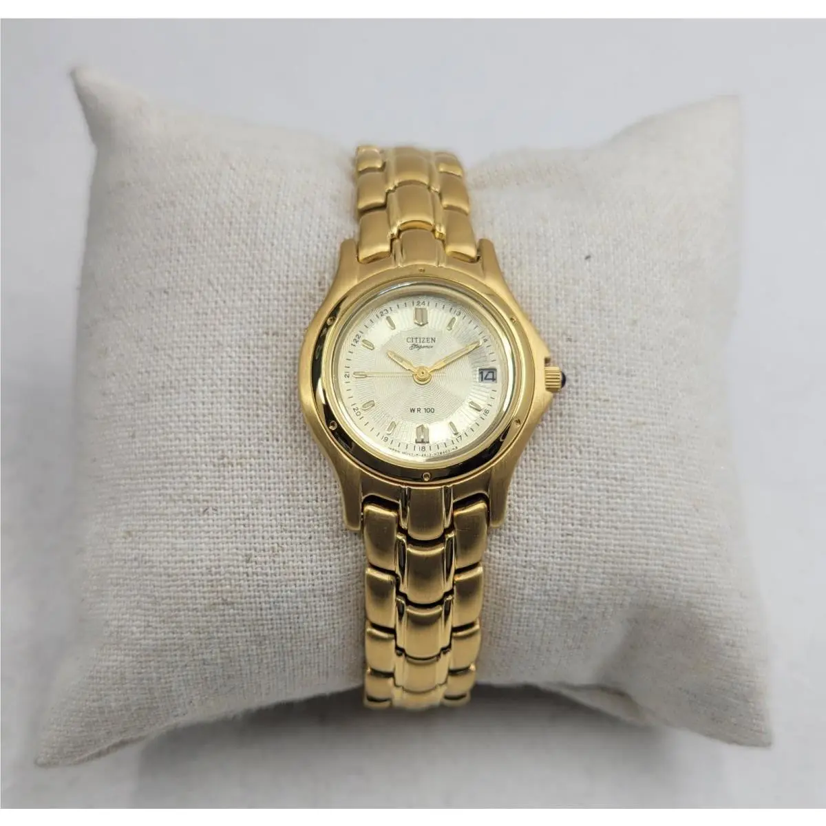 Citizen Elegance 100M WR Gold Tone Ladies Watch EF1342-58P