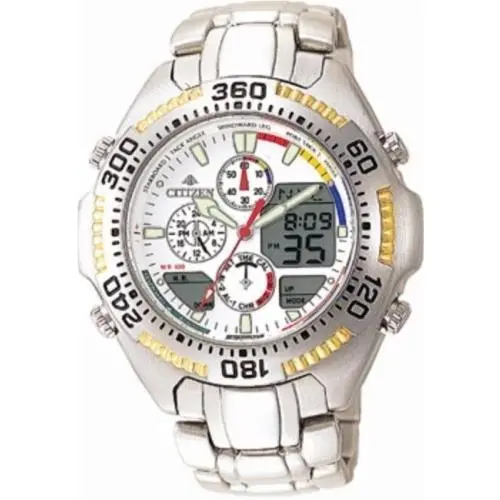 Citizen Promaster 100M WR Chronograph Multifunction Men`s Watch JN2014-57A