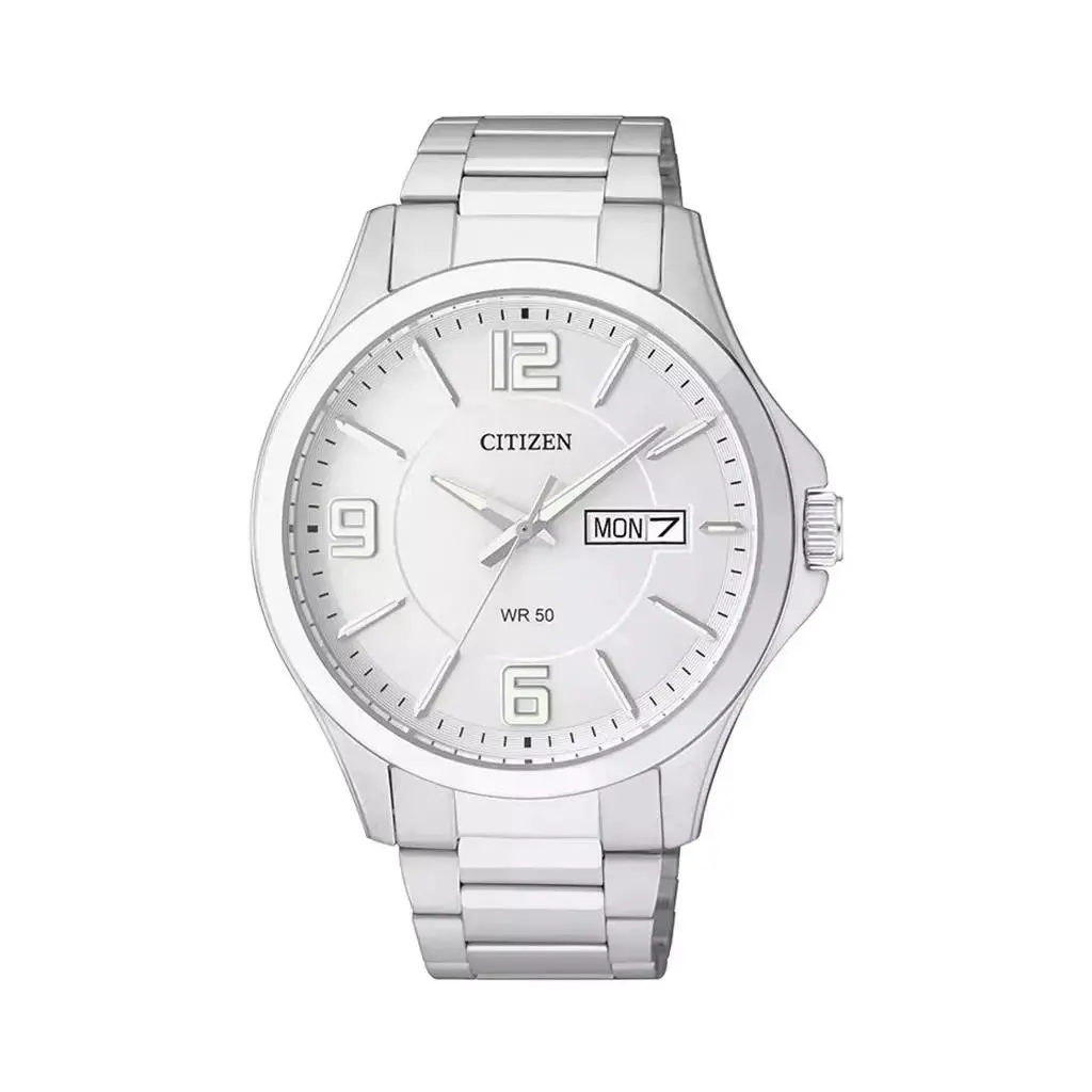 Citizen Men`s Date Quartz Stainless Steel Watch BF2001-55A
