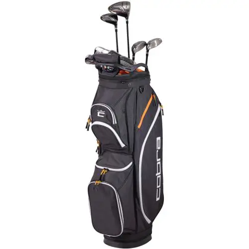 Cobra Fly XL 12 Piece Black/gold Complete Set Club Set Regular Steel