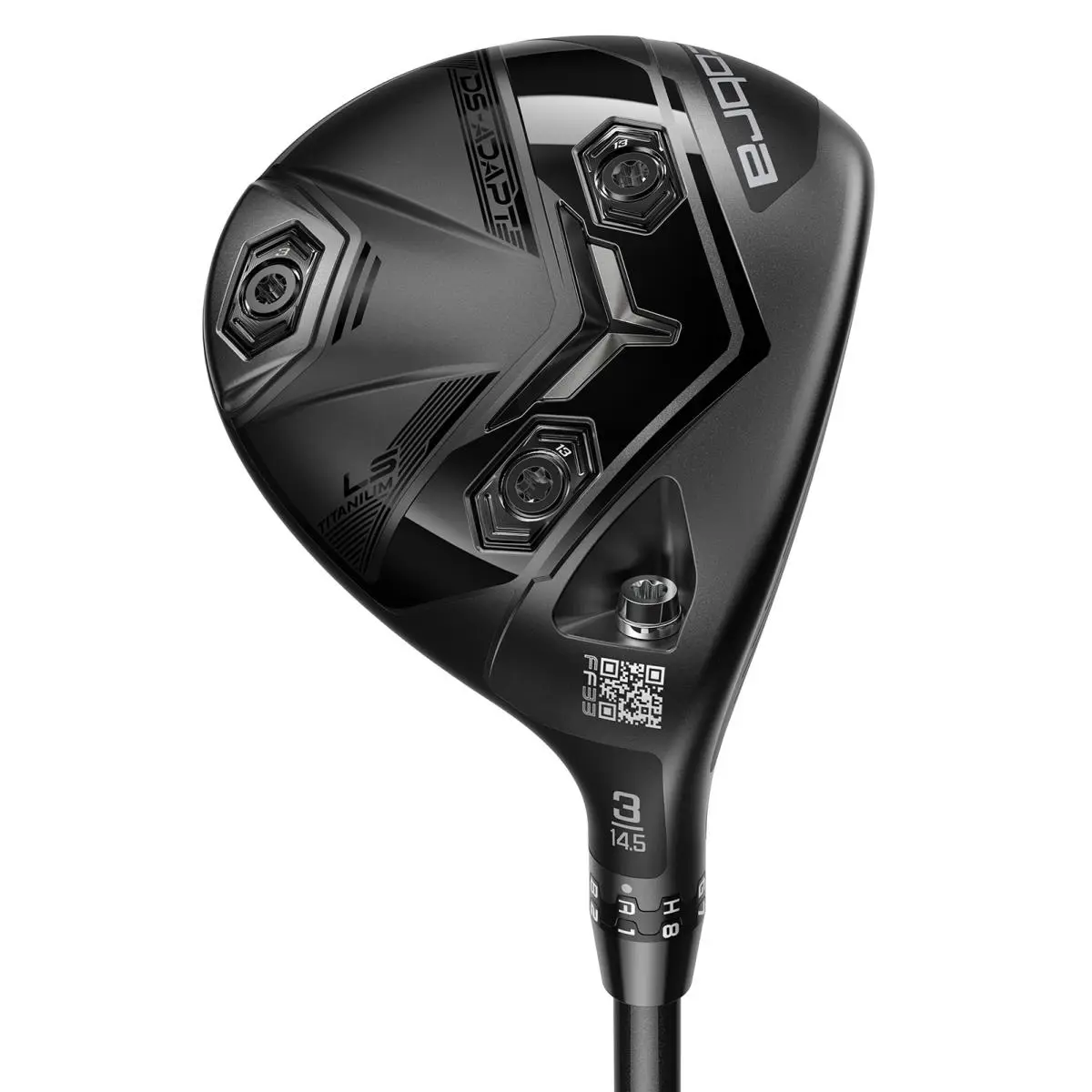 Cobra Golf Club DS Adapt LS 14.5 3 Wood Stiff Project X Denali Black 70