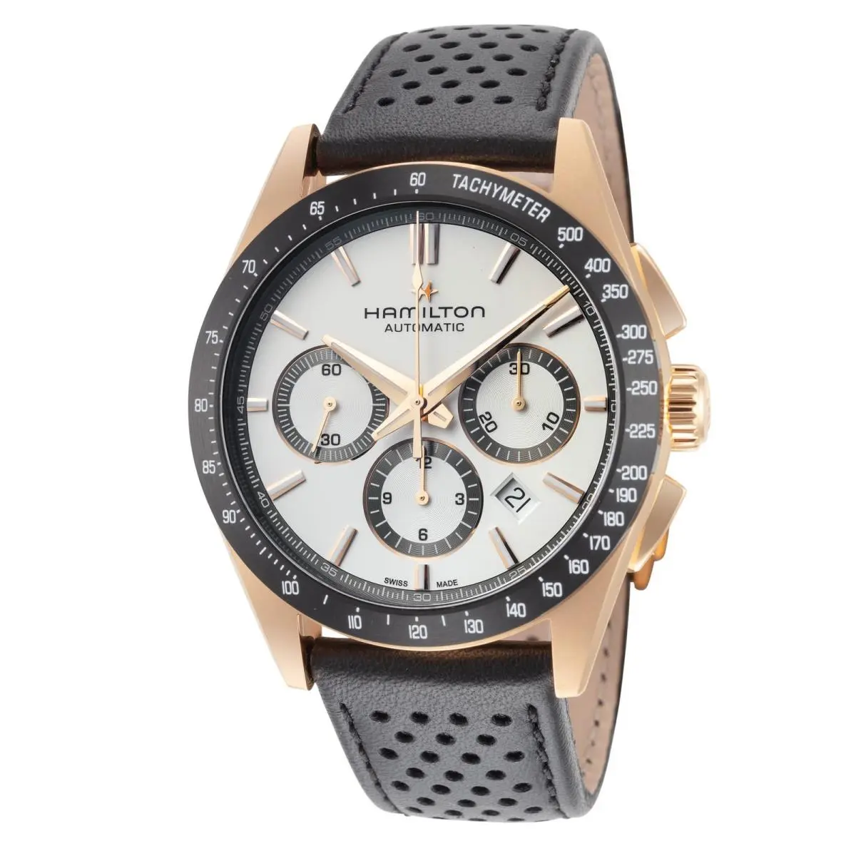 Hamilton Men`s Jazzmaster Performer 42mm Automatic Chronograph Watch H36626710