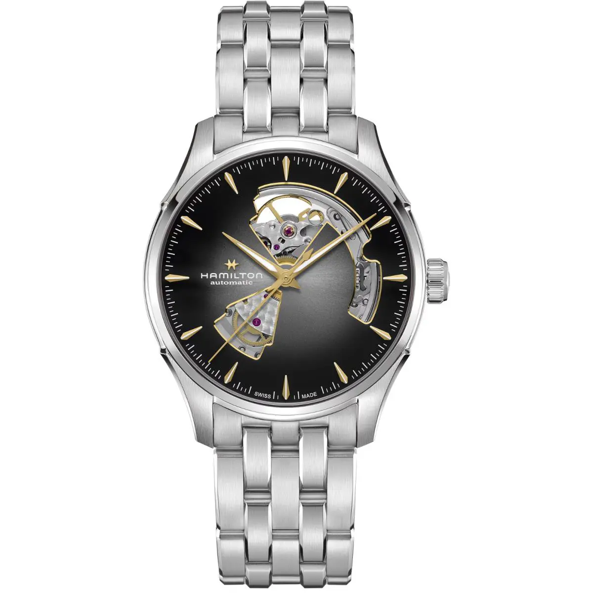 Hamilton Jazzmaster Open Heart Silver Dial Men`s Watch H32675181