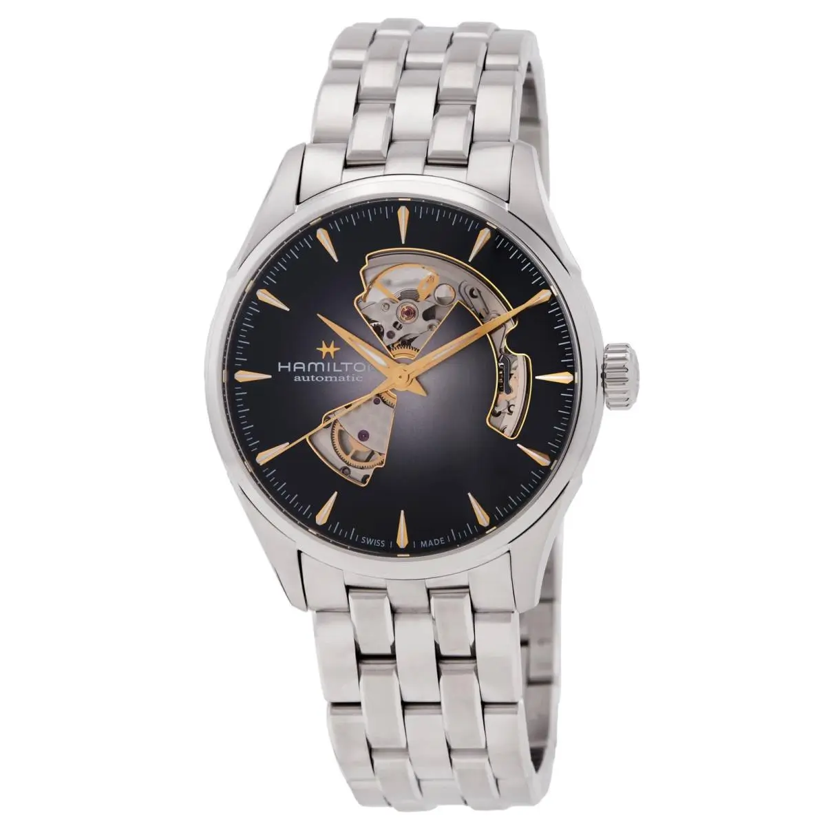Hamilton Jazzmaster Open Heart Dial Automatic Men`s Watch H32705180