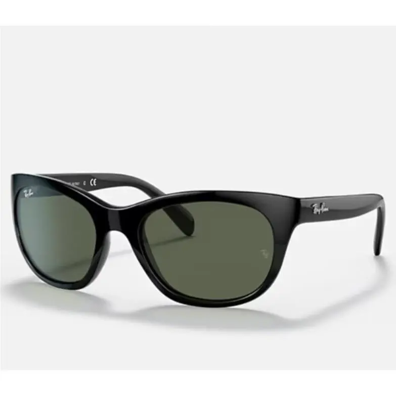 Ray-ban RB4184 601/71 Wayfarer Liteforce Black Green G15 54mm Sunglasses 3N