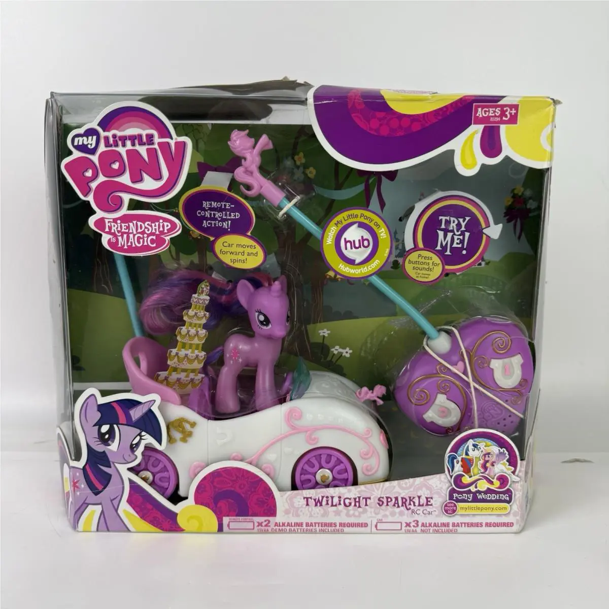Twilight Sparkle RC Car My Little Pony Mlp Friendship is Magic Hasbro Mib