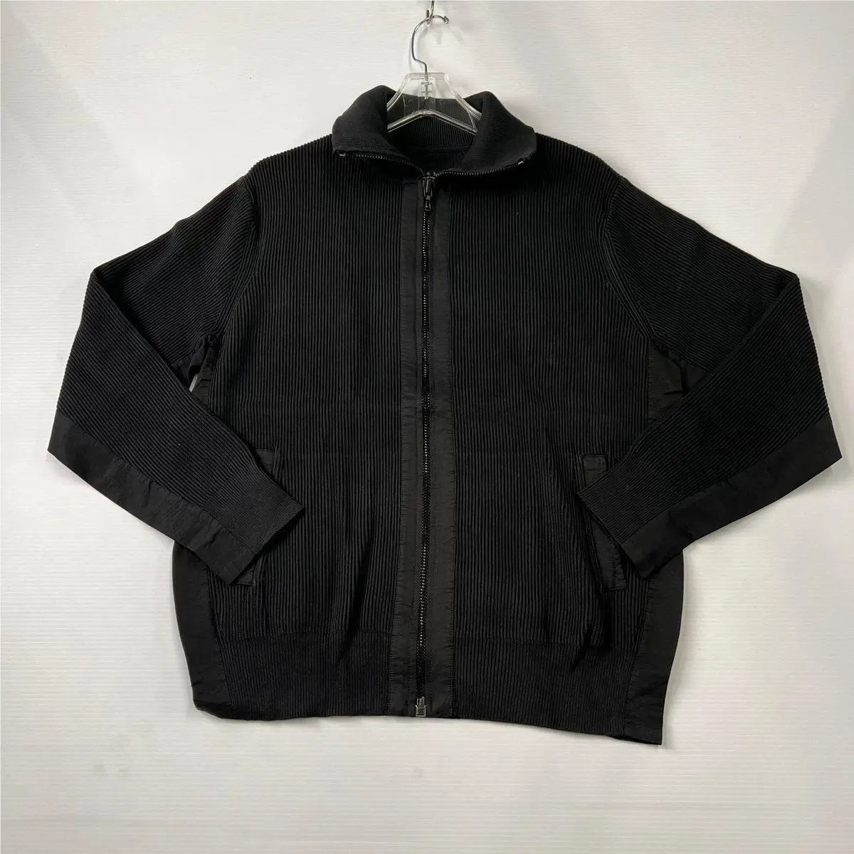 Rag Bone Washed Dexter Andrew Zip Sweater Men`s Size S Dark Gray by Rag & Bone